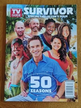 TV Guide Survivor Special Collector's Issue - 50 Seasons Magazine